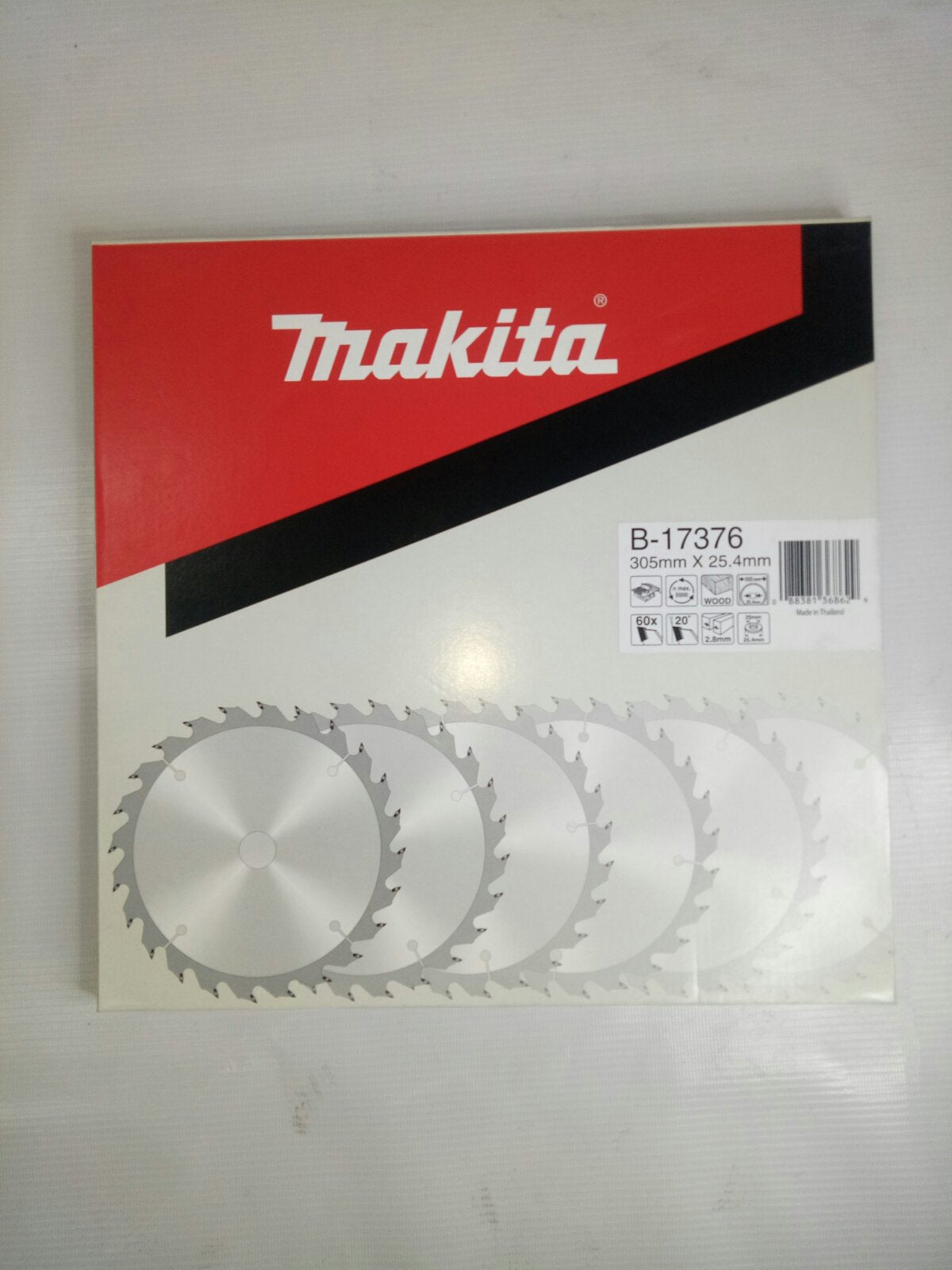 MAKITA B-17376 TCT Circular Saw Blade For Wood 12" 60T