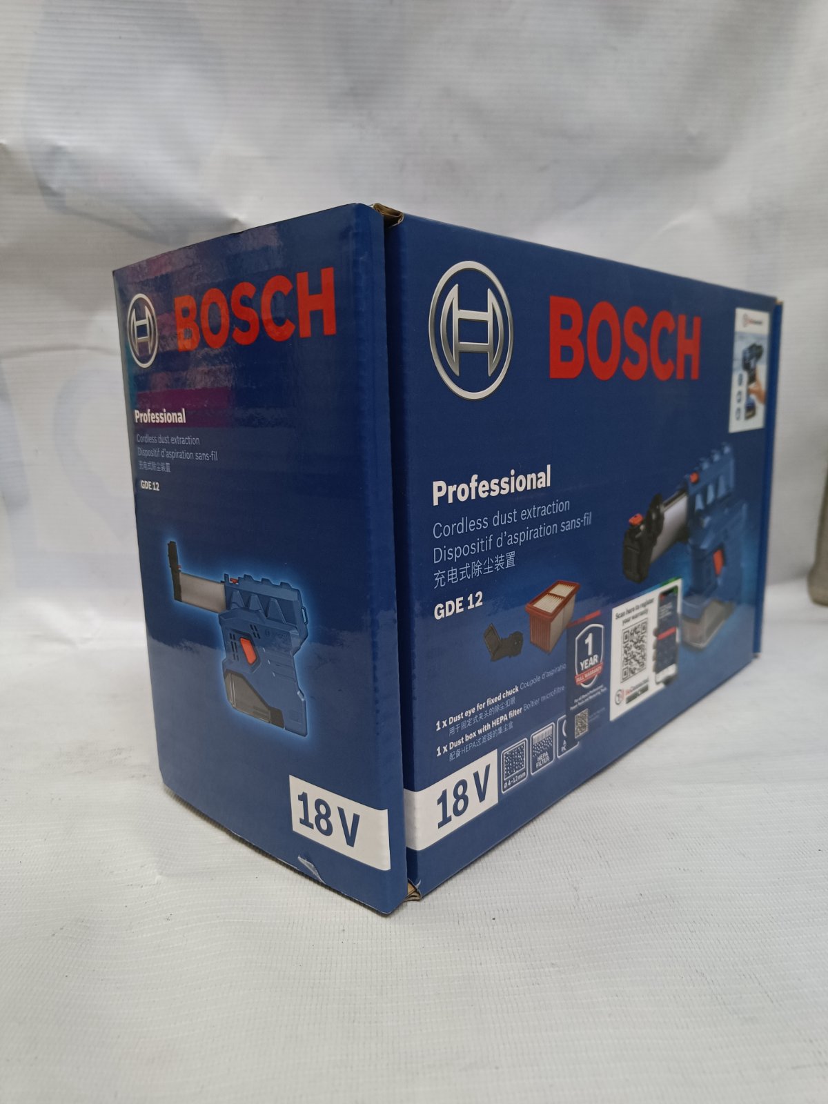 BOSCH GDE 12 Cordless Dust Extraction