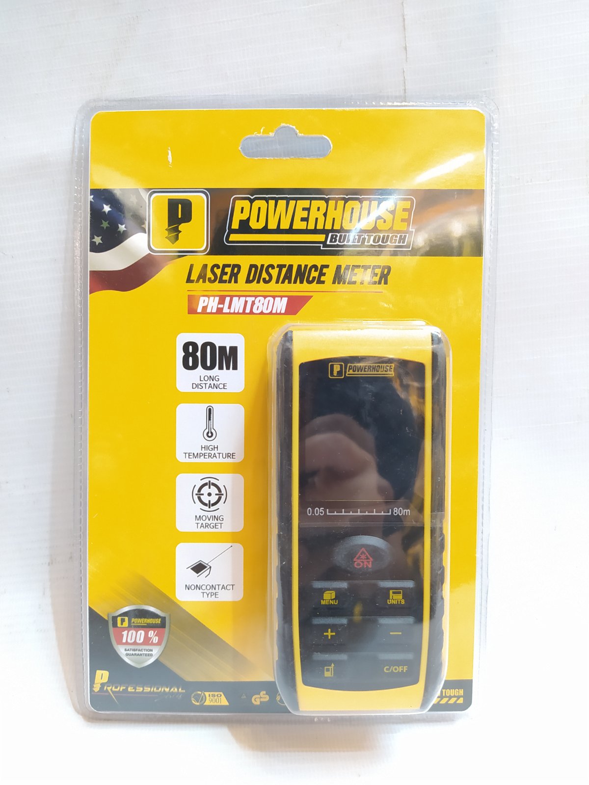 POWERHOUSE PH-LMT80M Laser Distance Meter