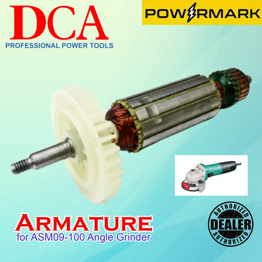 DCA Armature for ASM09-100 Angle Grinder