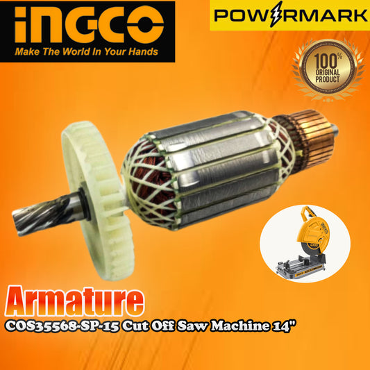 INGCO Armature COS35568-SP-15 Cut Off Saw Machine 14