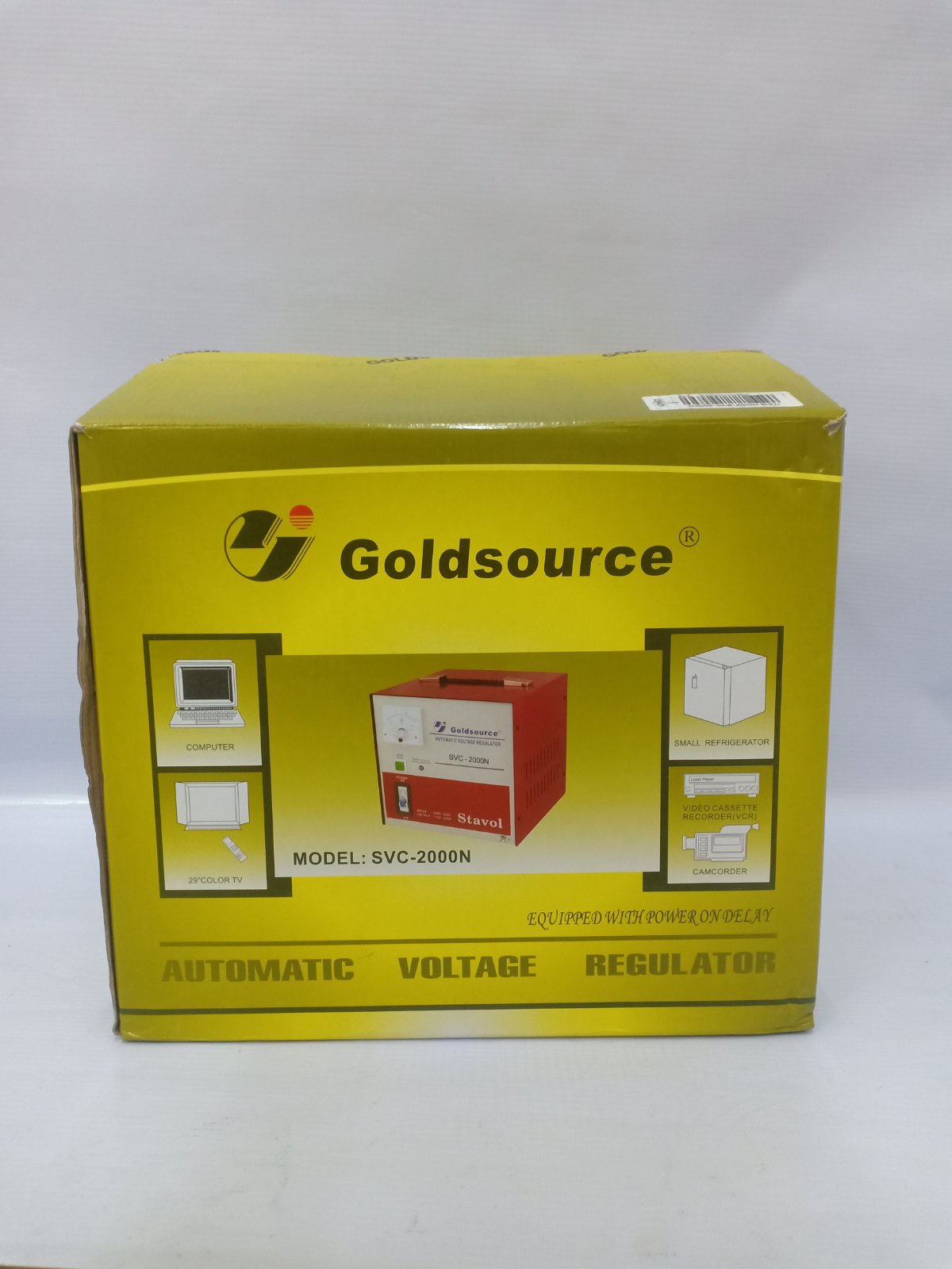 GOLDSOURCE SVC-2000N Automatic Voltage Regulator 2000 Watts