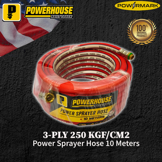 POWERHOUSE 3-PLY 250 KGF/CM2 Power Sprayer Hose 10 Meters