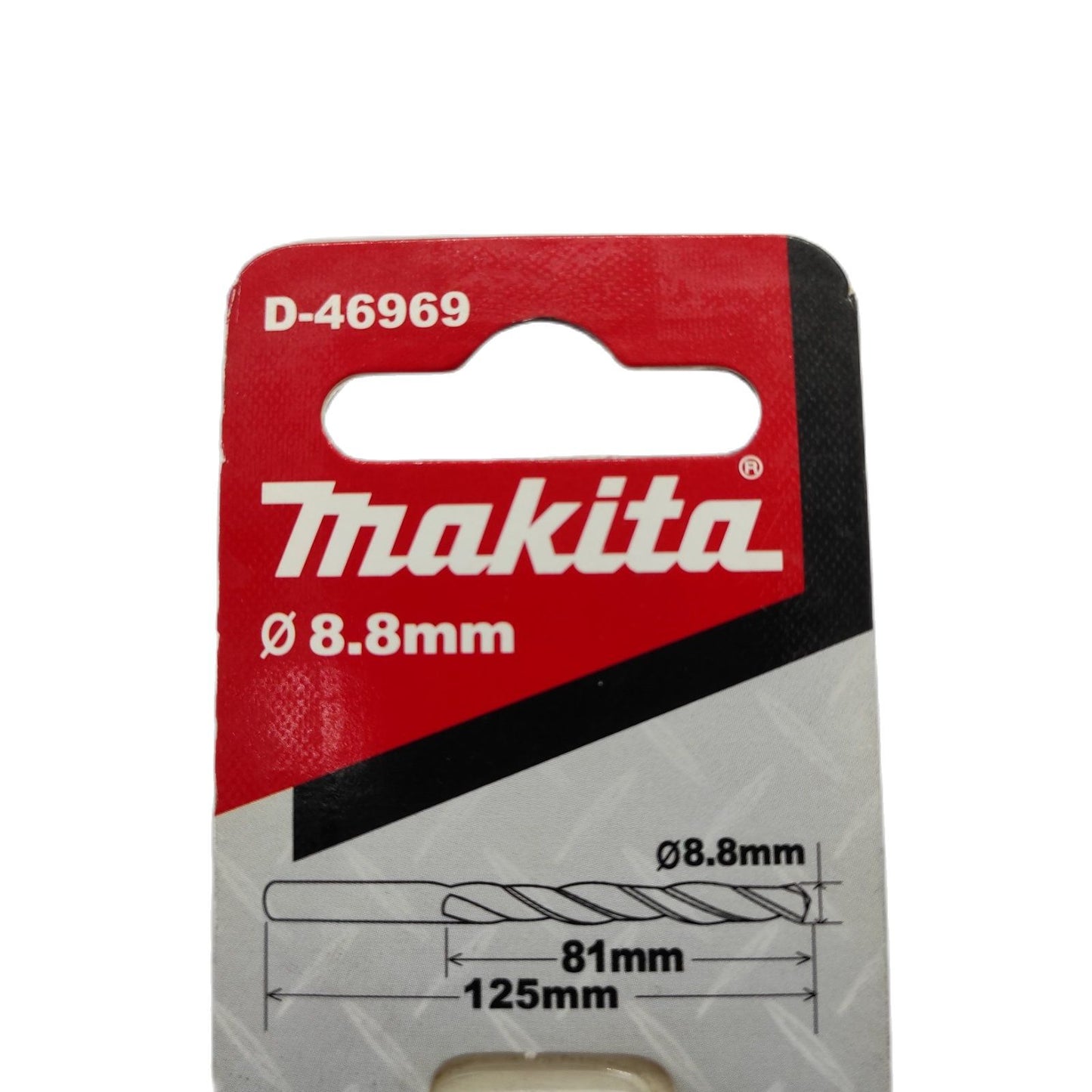 MAKITA D-46969 HSS-R Metal Drill Bit 8.8mm