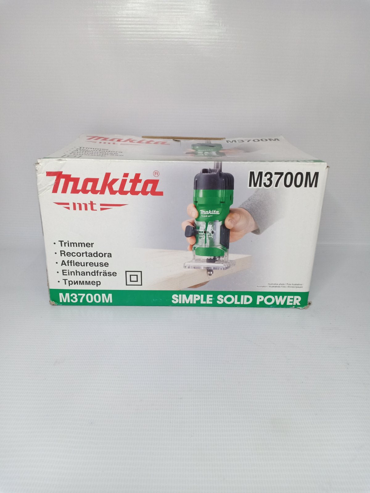 MAKITA M3700M Trimmer 530W (1/4″)