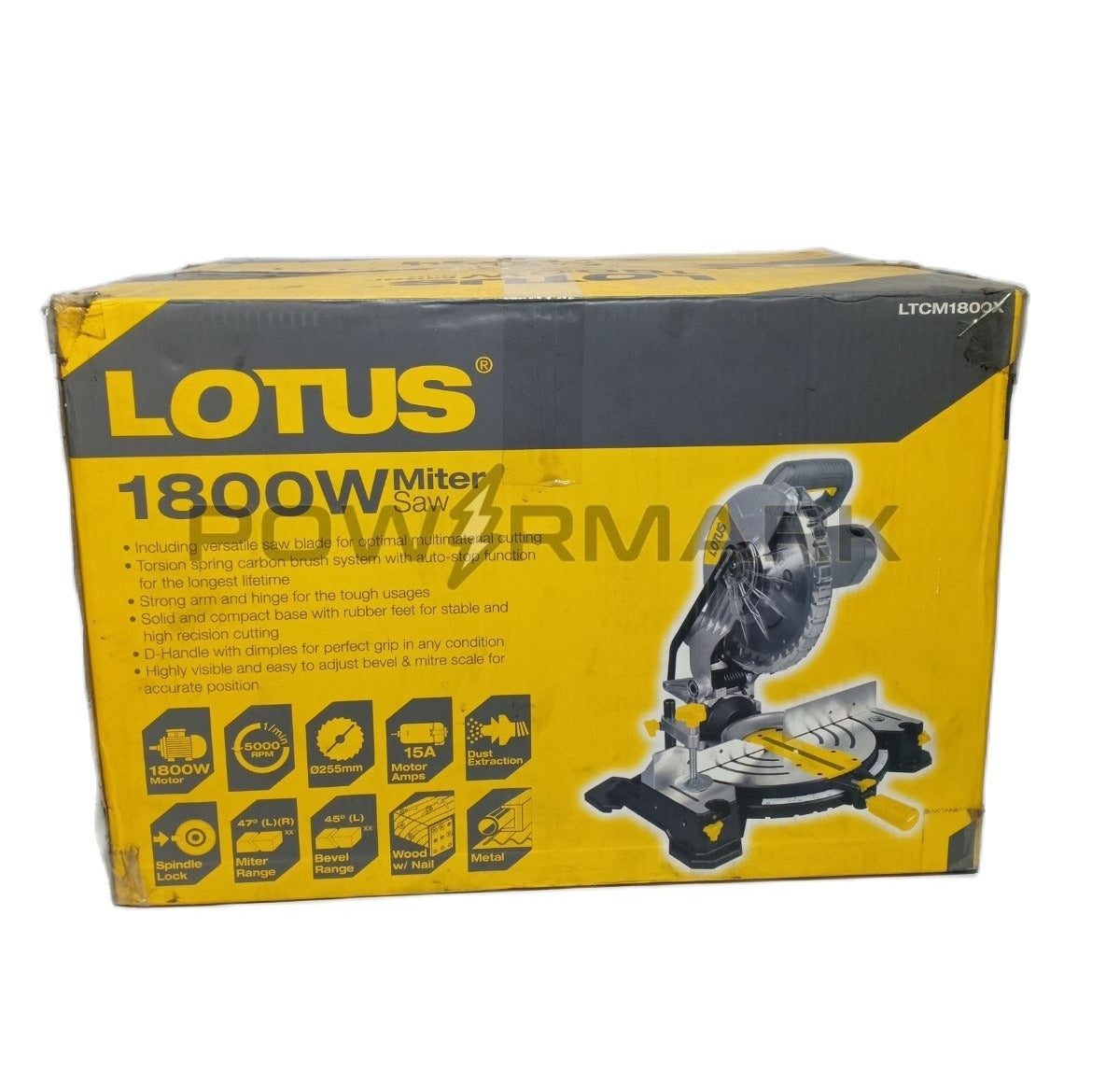LOTUS LTCM1800X Miter Saw 1800W