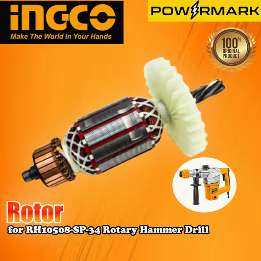 INGCO Rotor for RH10508-SP-34 Rotary Hammer Drill