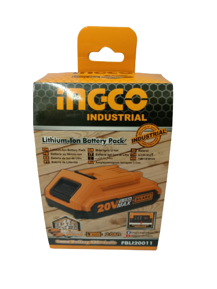INGCO FBLI20011 Lithium-Ion Battery Pack 20V 2.0Ah