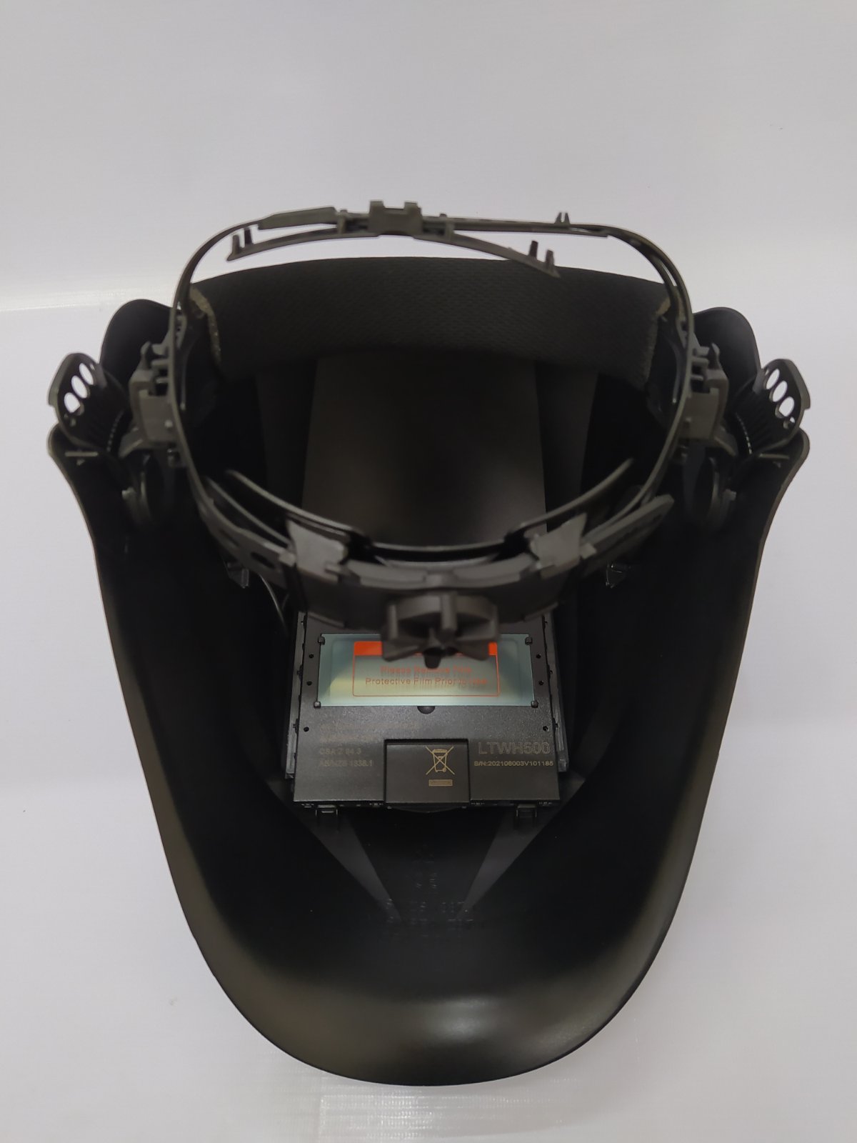 LOTUS LTWH500 Auto Darkening Black Helmet