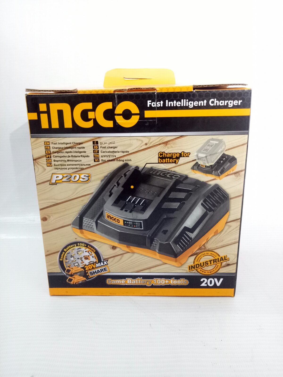 INGCO FCLI2003 Fast Intelligent Charger 20V