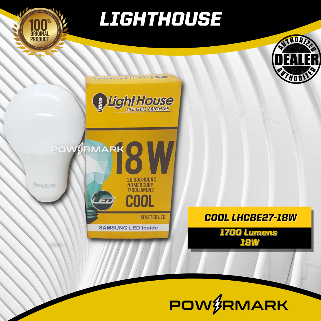 LIGHTHOUSE Cool LHCBE27-18W-DL 1700 Lumens 18W (Samsung LED Inside)