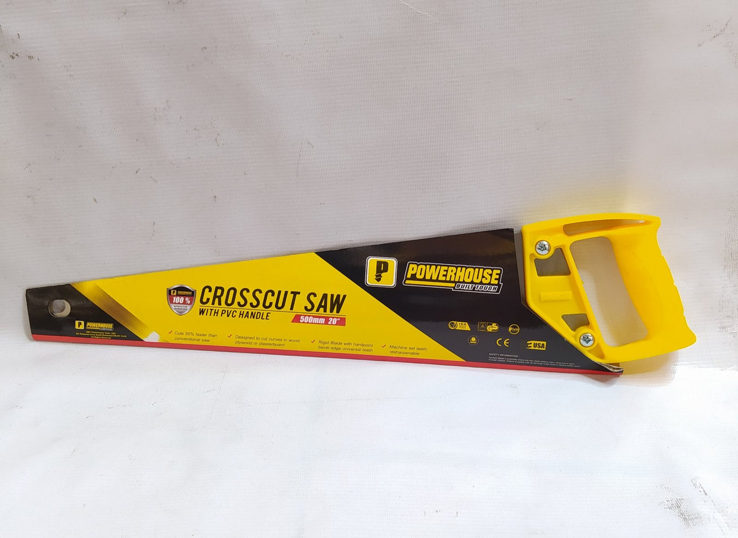 POWERHOUSE Crosscut Saw 20" with PVC Handle