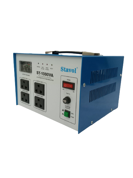 STAVOL ST-1000VA 1,000 VA Automatic Voltage Regulator AVR