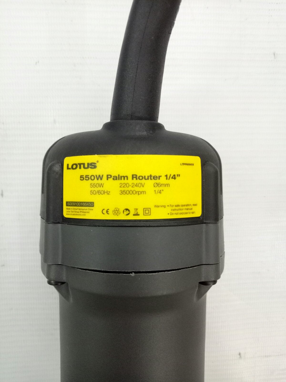 LOTUS LTPR550X Palm Router 550W 1/4"
