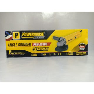 POWERHOUSE PHM-AG900 Angle Grinder 4 inches (900 Watts) with Torque Force