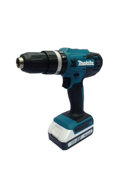 MAKITA HP488D002 Cordless Hammer Driver Drill with Charger and Batteries (18V 1.5Ah)