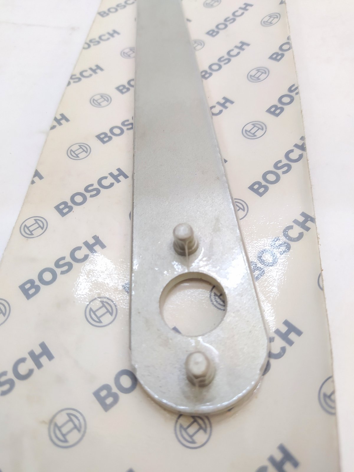BOSCH 1607950048 Two-hole Spanner for Straight Grinders & Two-Hand Angle Grinders