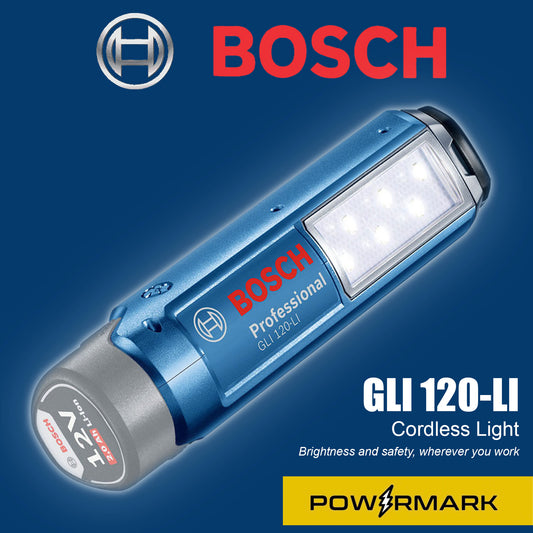 BOSCH GLI 120 LED Torch (SOLO TOOL)