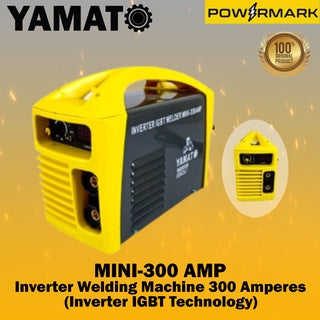 YAMATO MINI-300 AMP	Inverter Welding Machine 300 Amperes (Inverter IGBT Technology)