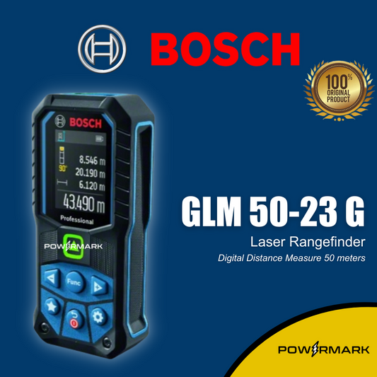BOSCH GLM 50-23 G Laser Rangefinder / Digital Distance Measure 50 meters