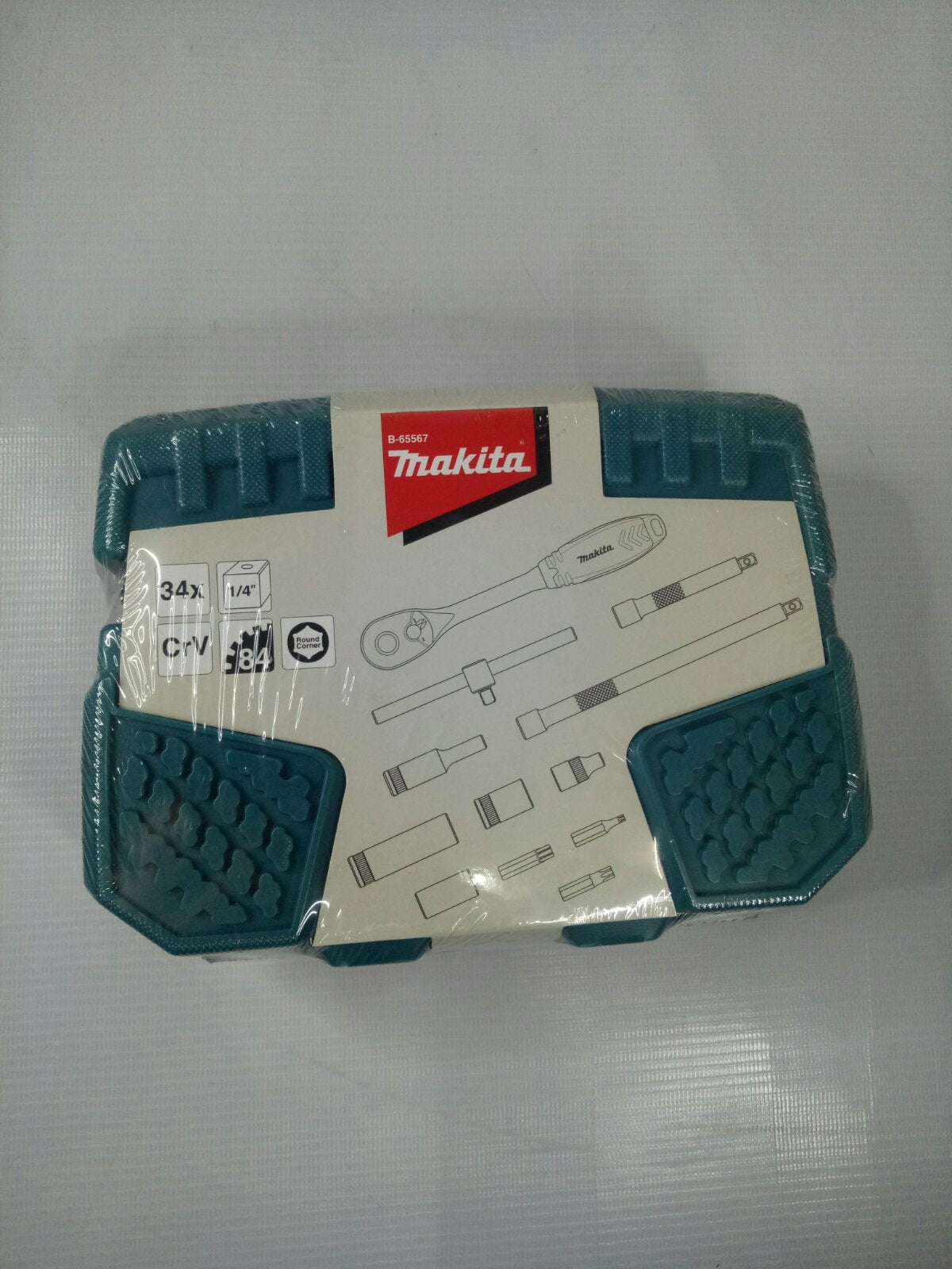 MAKITA B-65567 Ratchet & Socket Set 34pcs.