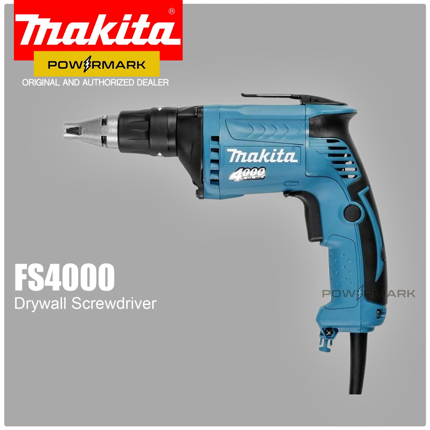 MAKITA FS4000 Drywall Screwdriver 570W (3/16″)