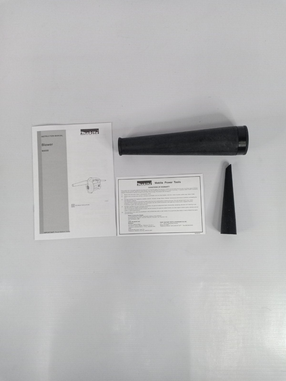 MAKITA M4000M Blower 530W (2.9 m³/min)