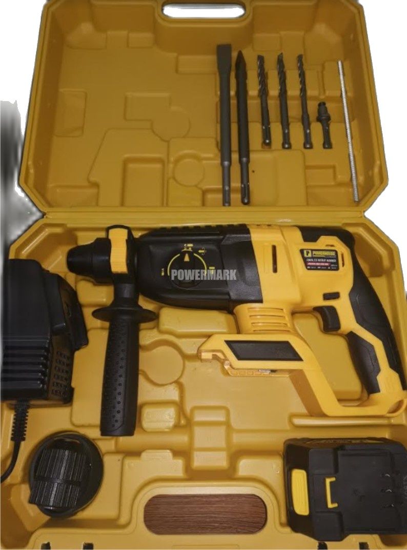 POWERHOUSE PH20V4.0AH-CRH-DRE Cordless Rotary Hammer (Complete with Drill Bits, Battery & Charger)