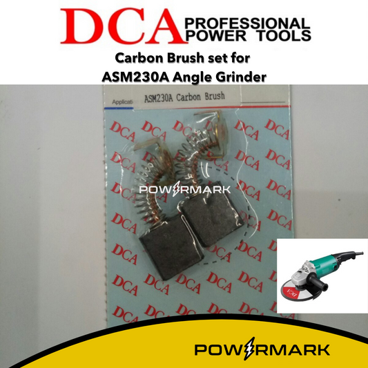 DCA Carbon Brush set for ASM230A Angle Grinder