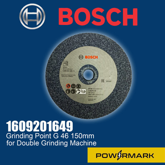 BOSCH 1609201649 Grinding Point G 46 150mm for Double Grinding Machine