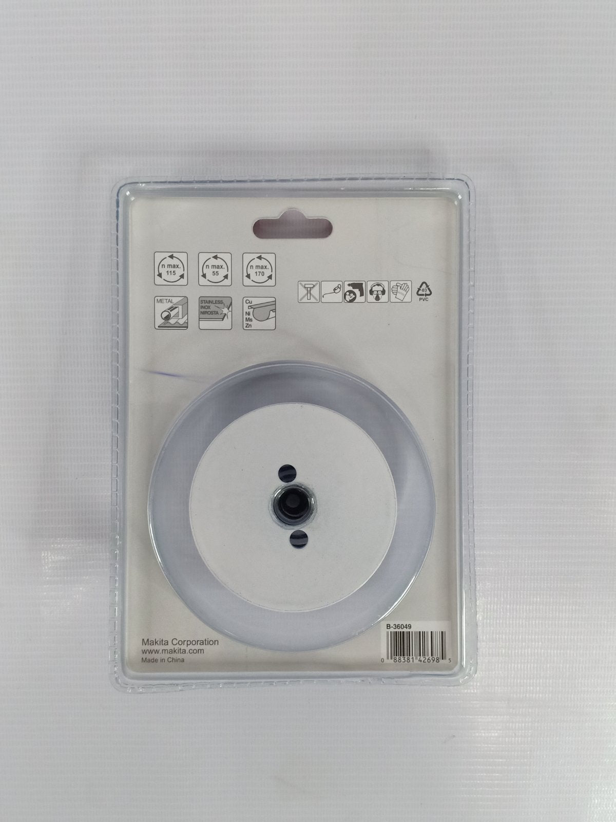 MAKITA B-36049 – 76mm BiM Hole Saw for Sheet Metal