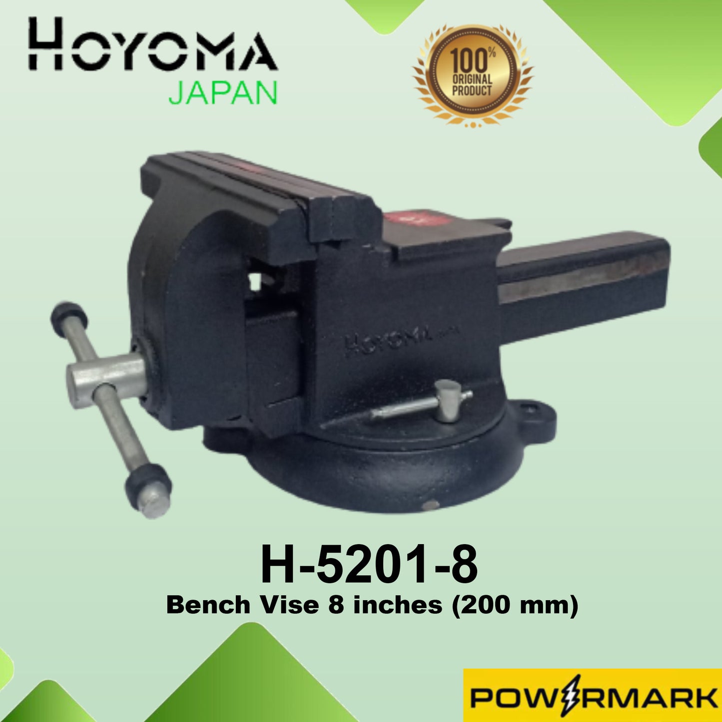 Hoyoma H-5201-8 Bench Vise 8 inches (200 mm)