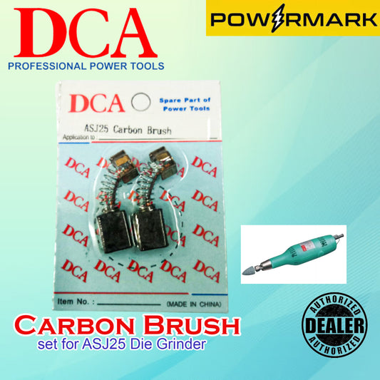 DCA Carbon Brush set for ASJ25 Die Grinder