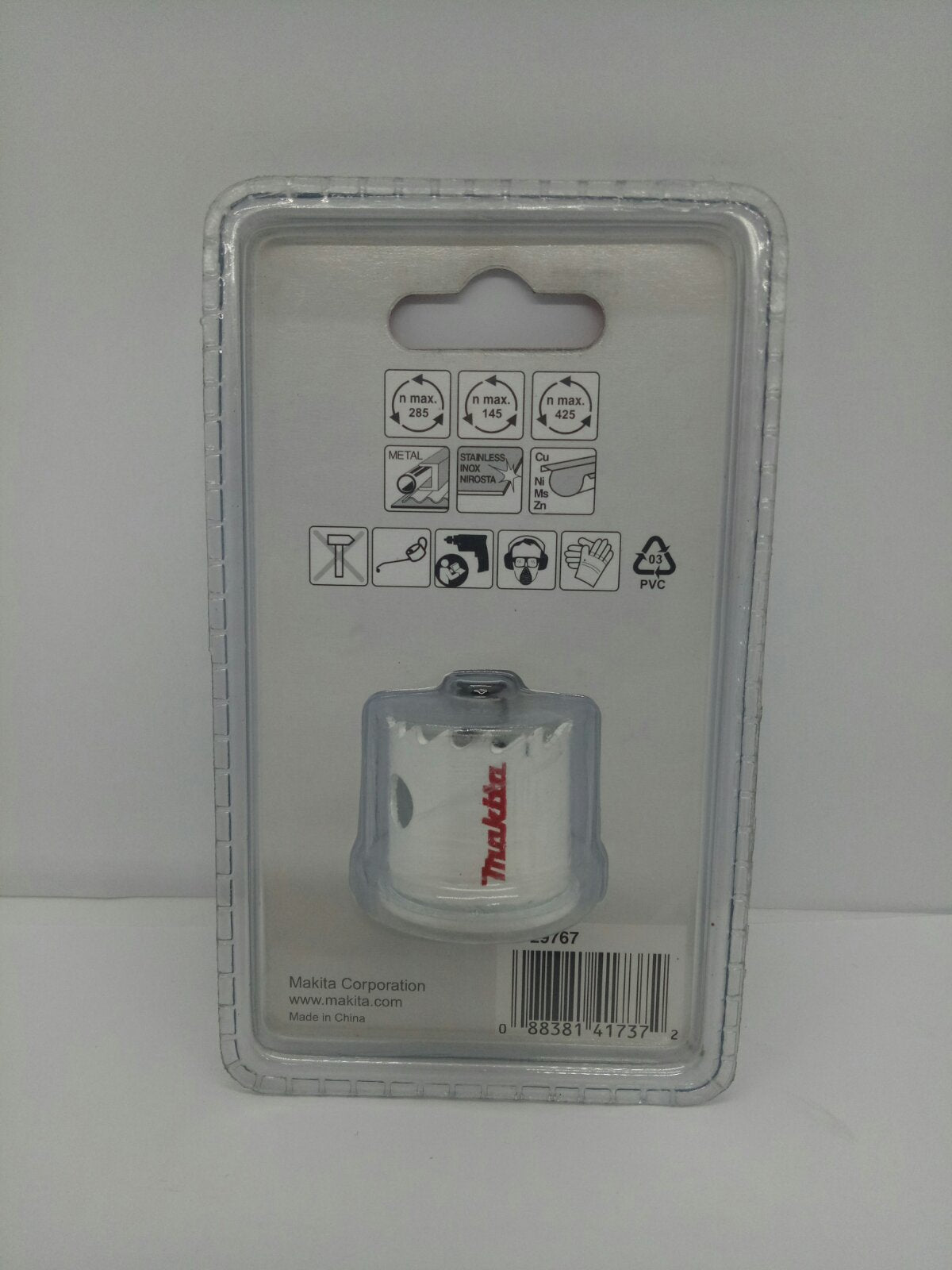 MAKITA B-29767 BiM (Bi-Metal) Hole Saw for Sheet Metal 30mm