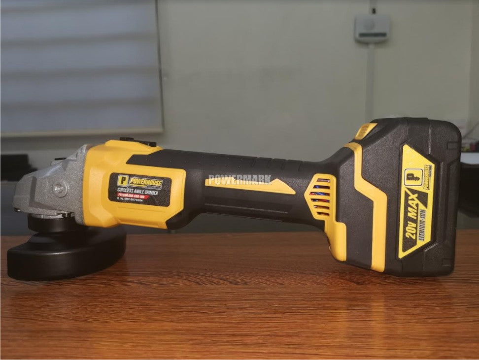 POWERHOUSE PH20V4.0AH-CAG-100 Cordless Angle Grinder (BRUSHLESS with Battery & Charger)