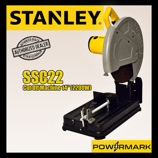 STANLEY SSC22 Cut Off Machine 14" with FREE 3pcs. of Cutting Disc 14" (2200W)