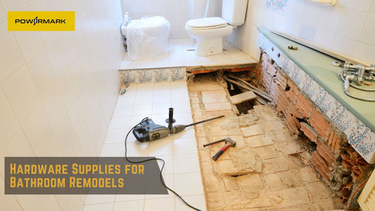 Hardware Supplies for Bathroom Remodels