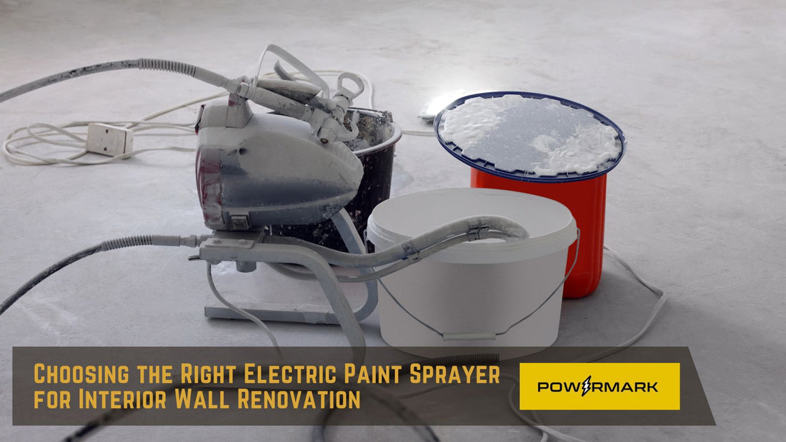 Choosing the Right Electric Paint Sprayer for Interior Wall Renovation