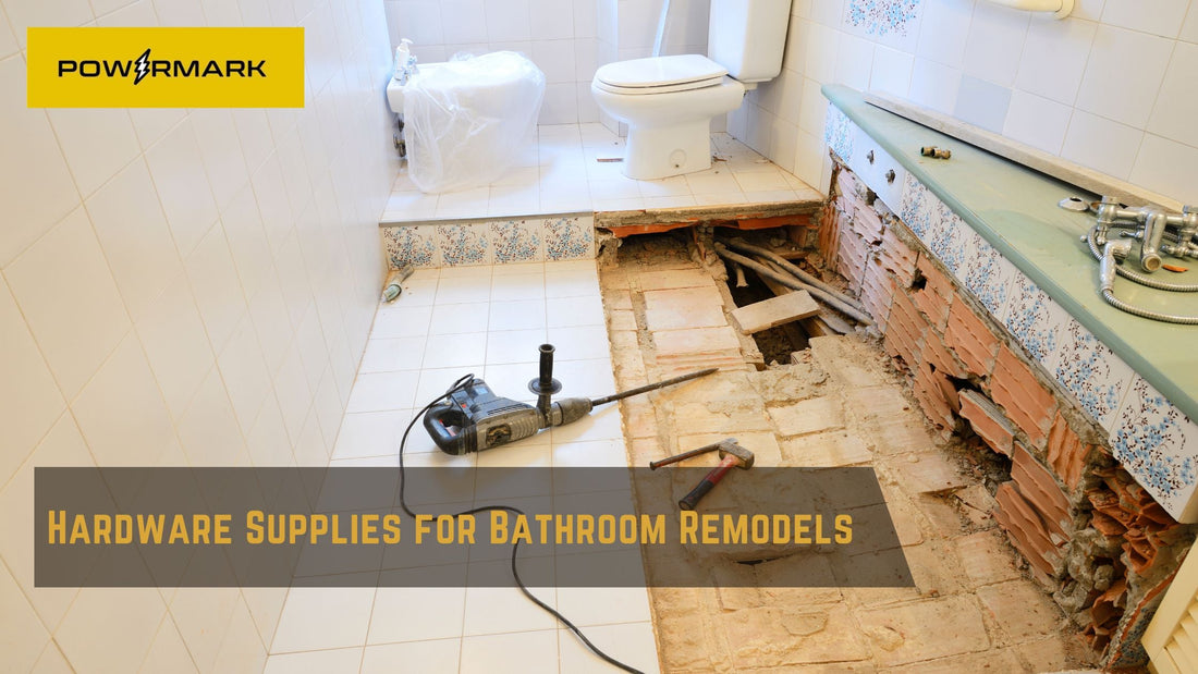 Hardware Supplies for Bathroom Remodels