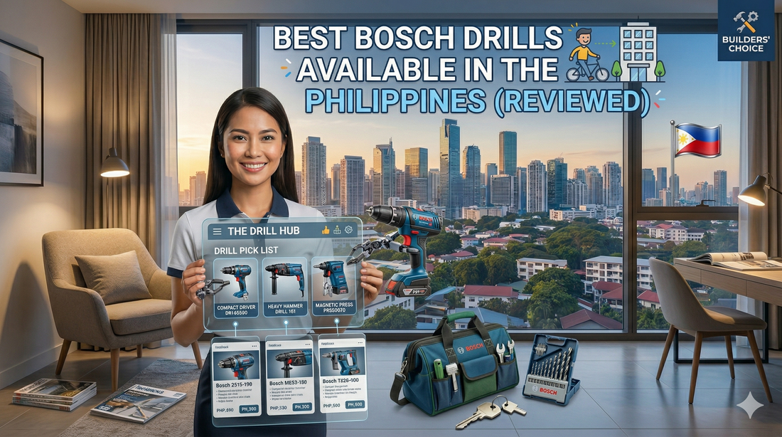 Best Bosch Drills Available in the Philippines (Reviewed & Ranked for 2025)
