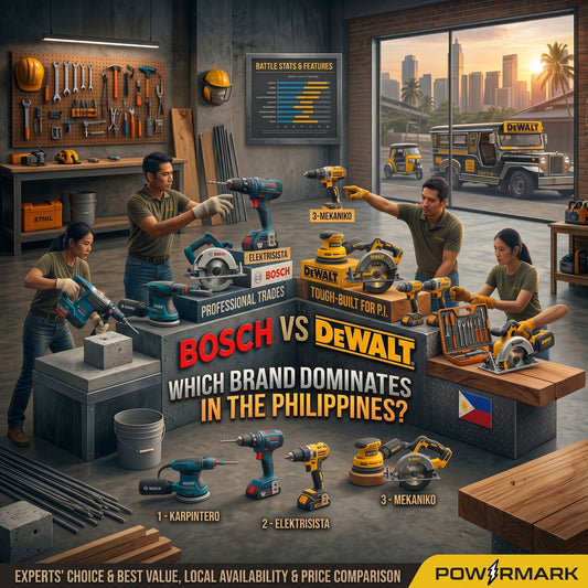 Bosch vs DeWalt: Which Brand Dominates in the Philippines?