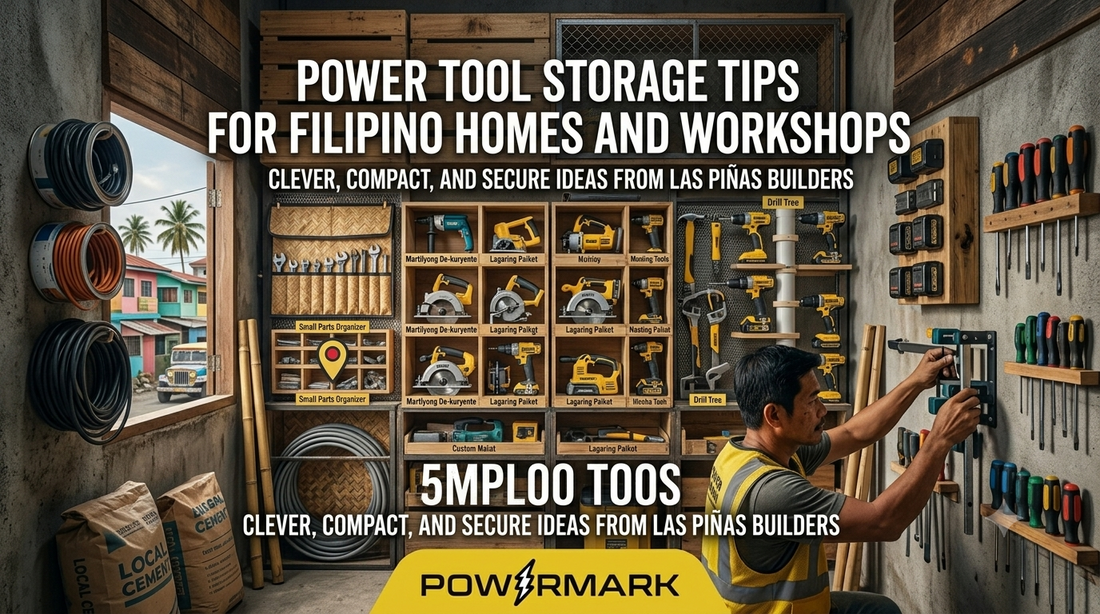 Power Tool Storage Tips for Filipino Homes and Workshops