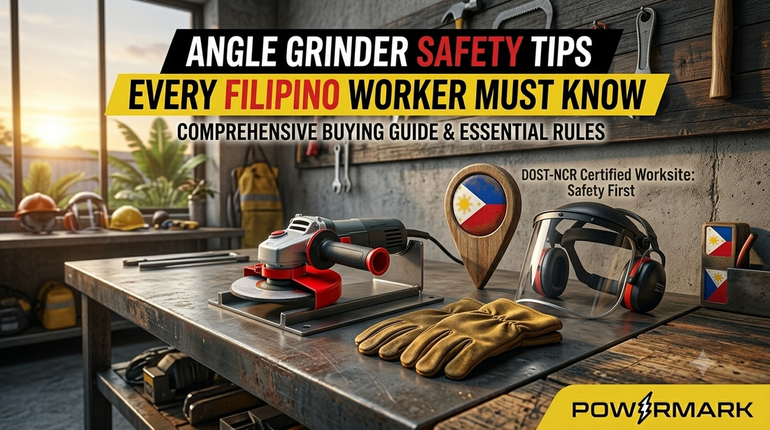 Angle Grinder Safety Tips Every Filipino Worker Must Know