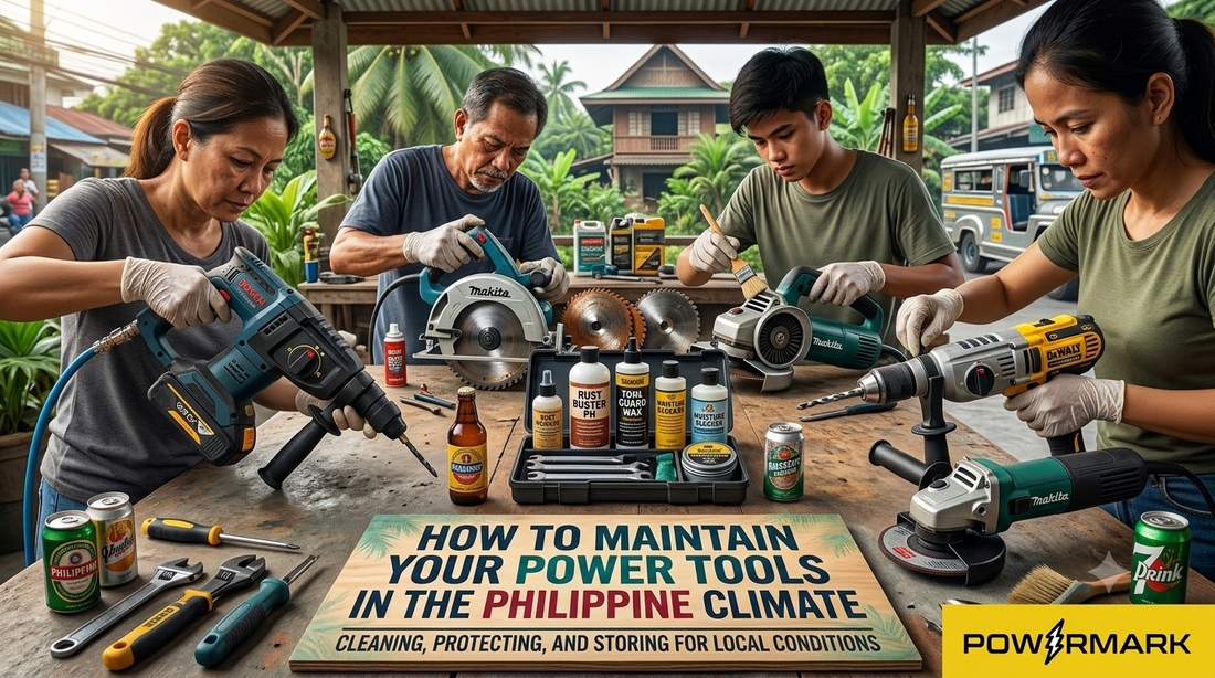 How to Maintain Your Power Tools in the Philippine Climate
