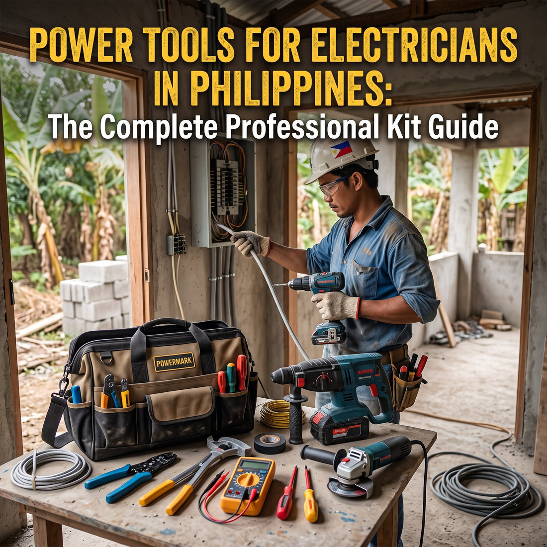 Power Tools for Electricians Philippines: The Complete Professional Kit Guide