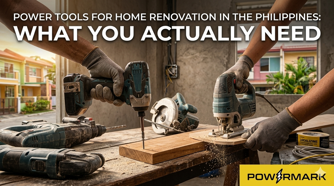 Power Tools for Home Renovation in the Philippines: What You Actually Need