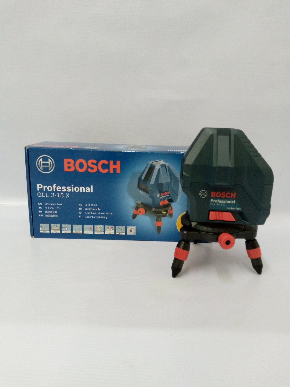 BOSCH GLL 3-15 X Line Laser