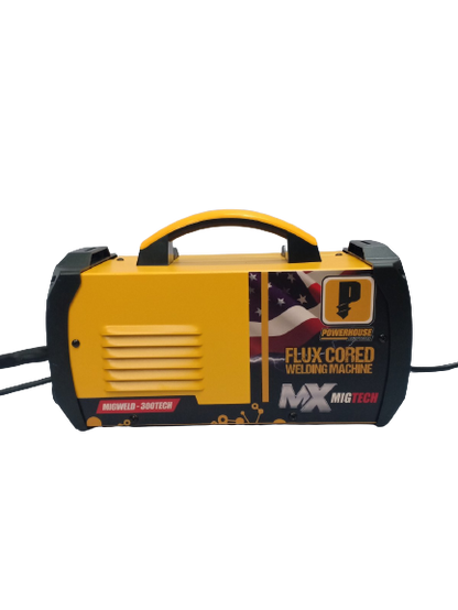 POWERHOUSE MIGWELD-300TECH Inverter Gasless MIG Welding Machine 300 Ampere