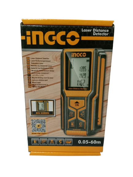 INGCO HLDD0608 Laser Distance Detector with Bag and Battery