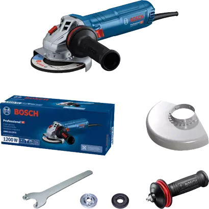 BOSCH GWS 12-125 S Angle Grinder 1200W